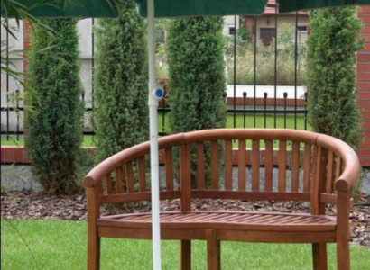 Schirmständer Sonnen Schirm Sockel Fuß Hund Figur Statue Garten